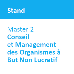 Master 2 Conseil et Management des Organismes à But Non Lucratif